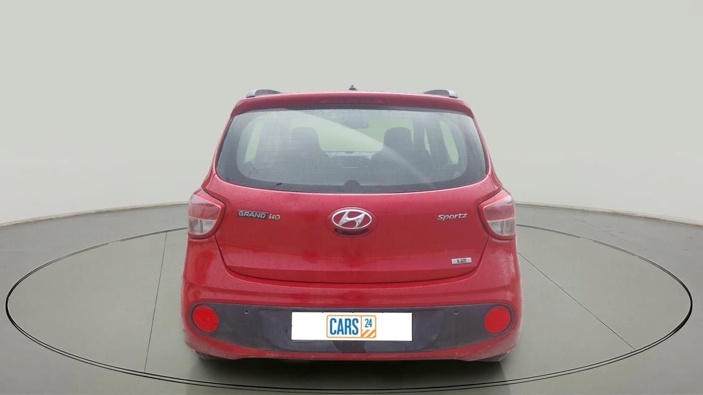 2017 Hyundai Grand i10 SPORTZ (O) 1.2 KAPPA VTVT, Petrol, Manual, 59,956 km, exterior