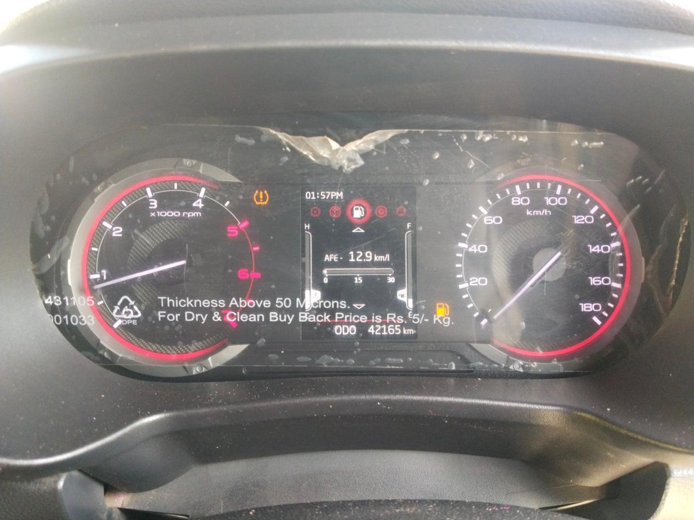 2020 Mahindra Thar LX D 4WD MT CONVERTIBLE, Diesel, Manual, 42,165 km, interior