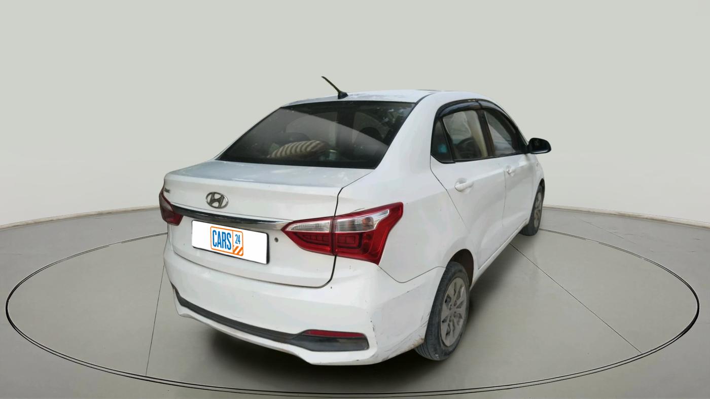 2018 Hyundai Xcent E+, Petrol, Manual, 1,25,625 km, exterior