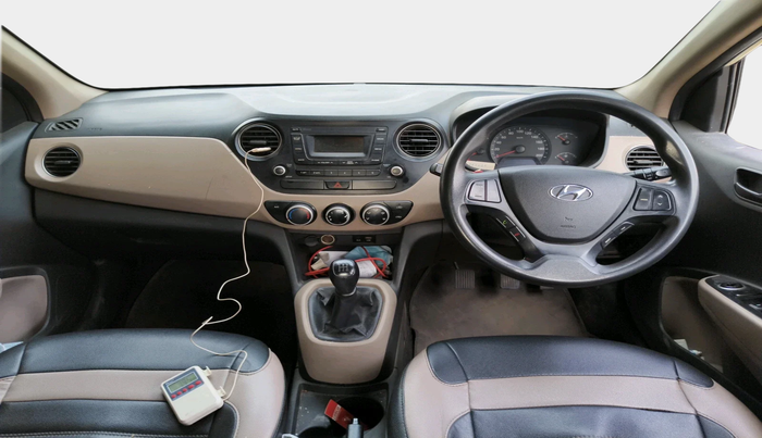 2018 Hyundai Xcent E+, Petrol, Manual, 1,25,625 km, interior