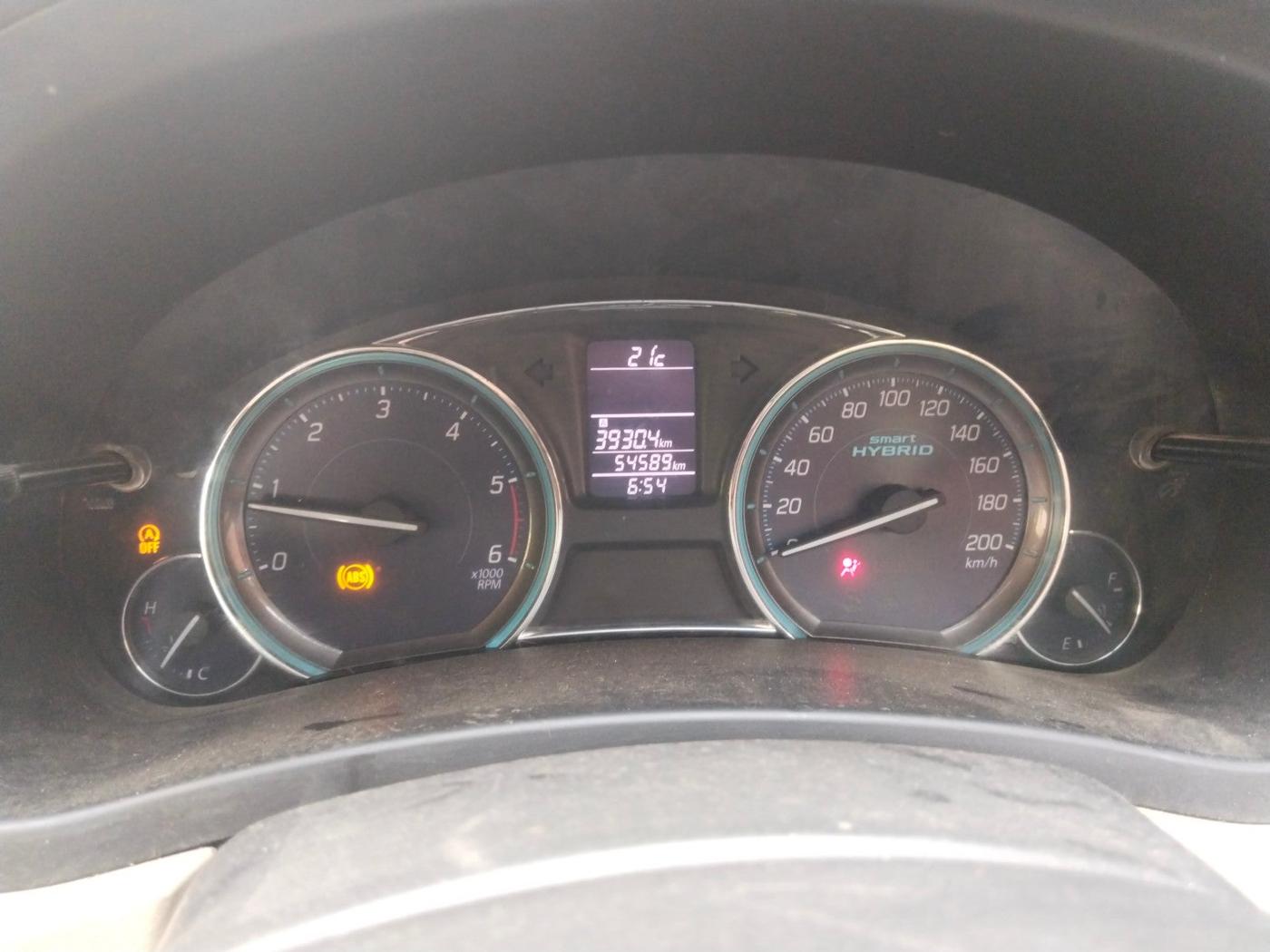 2017 Maruti Ciaz ALPHA DIESEL 1.3, Diesel, Manual, 54,589 km, interior