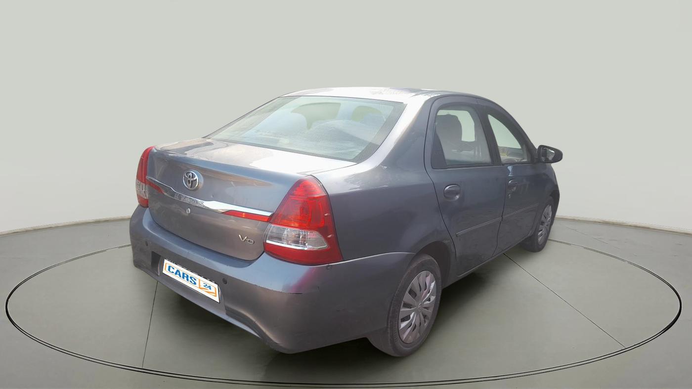 2017 Toyota Etios VD PLATINUM, Diesel, Manual, 1,53,398 km, exterior