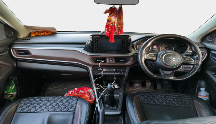 2023 Maruti BREZZA ZXI SMART HYBRID , Petrol, Manual, 36,509 km, interior