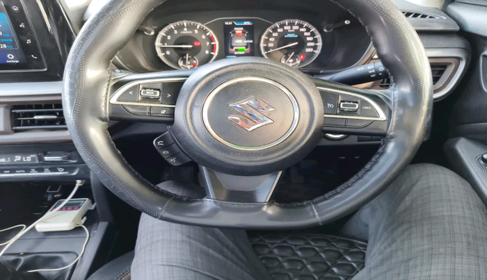 2023 Maruti BREZZA ZXI SMART HYBRID , Petrol, Manual, 36,509 km, interior