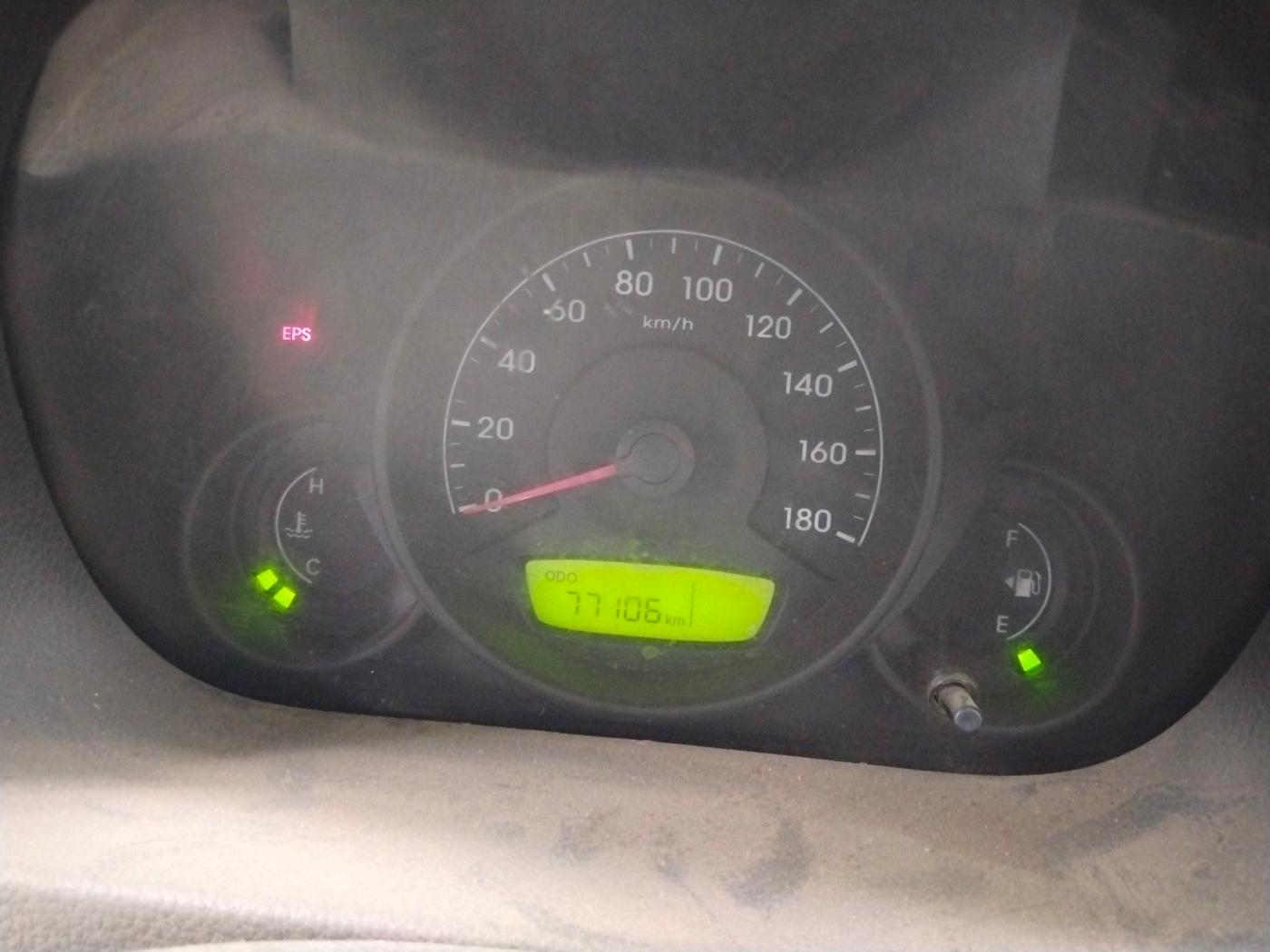 2012 Hyundai Eon ERA +, Petrol, Manual, 78,200 km, interior