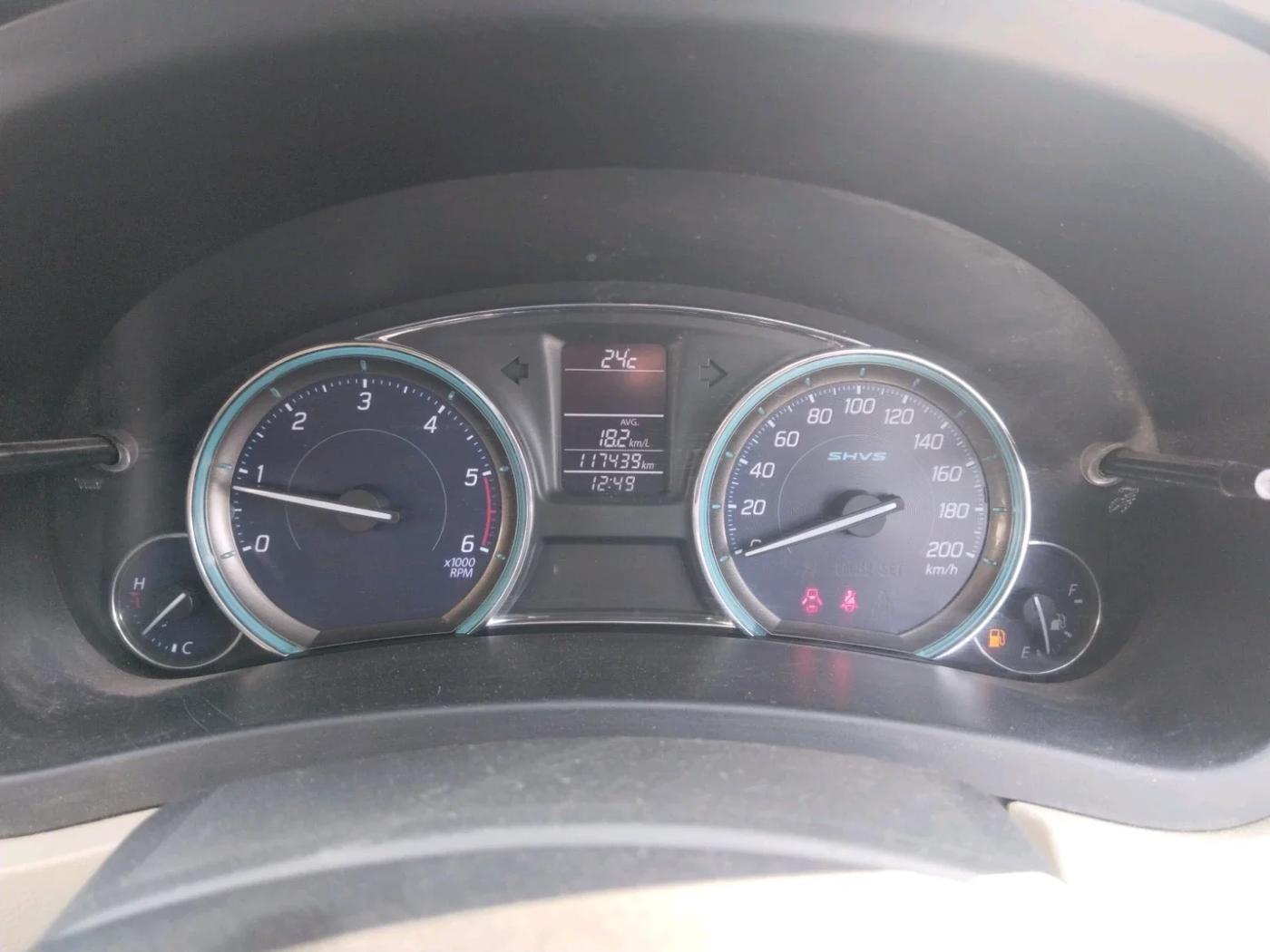 2016 Maruti Ciaz ZDI SHVS, Diesel, Manual, 1,17,439 km, interior