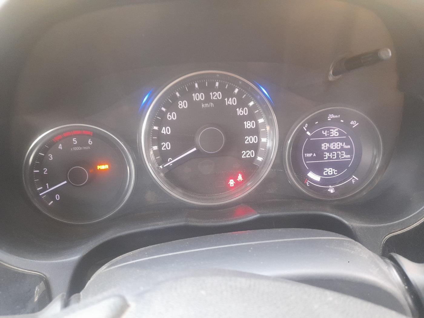 2017 Honda City 1.5L I-DTEC V, Diesel, Manual, 1,84,884 km, interior