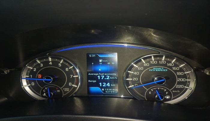 2022 Maruti Ciaz ZETA 1.5 SHVS MT PETROL, Petrol, Manual, 52,749 km, interior