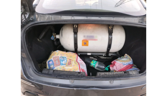 2022 Tata TIGOR XZ PLUS CNG, Petrol, Manual, 42,738 km, exterior