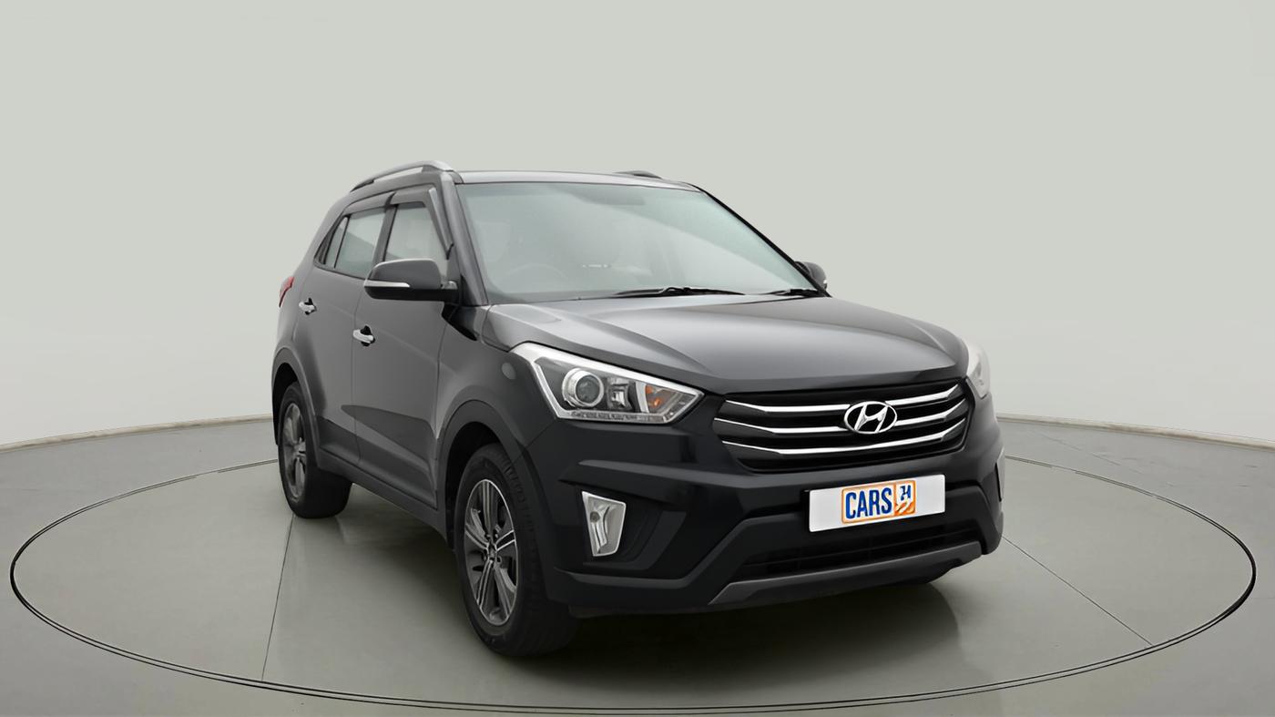 2018 Hyundai Creta SX PLUS AT 1.6 DIESEL, Diesel, Automatic, 87,450 km, exterior