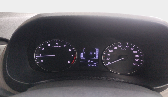 2016 Hyundai Creta  SX 1.6 Petrol , Petrol, Manual, 87,348 km, interior