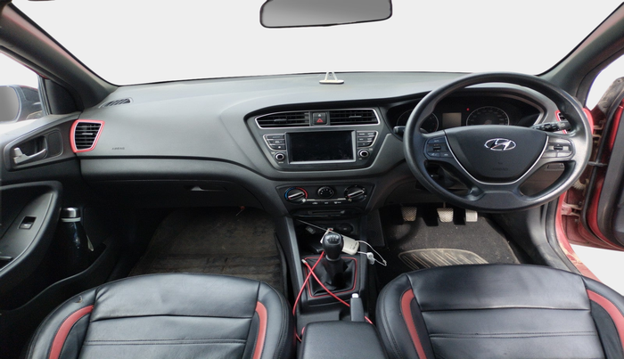 2019 Hyundai Elite i20 SPORTZ PLUS 1.2 DUAL TONE, Petrol, Manual, 1,04,548 km, interior