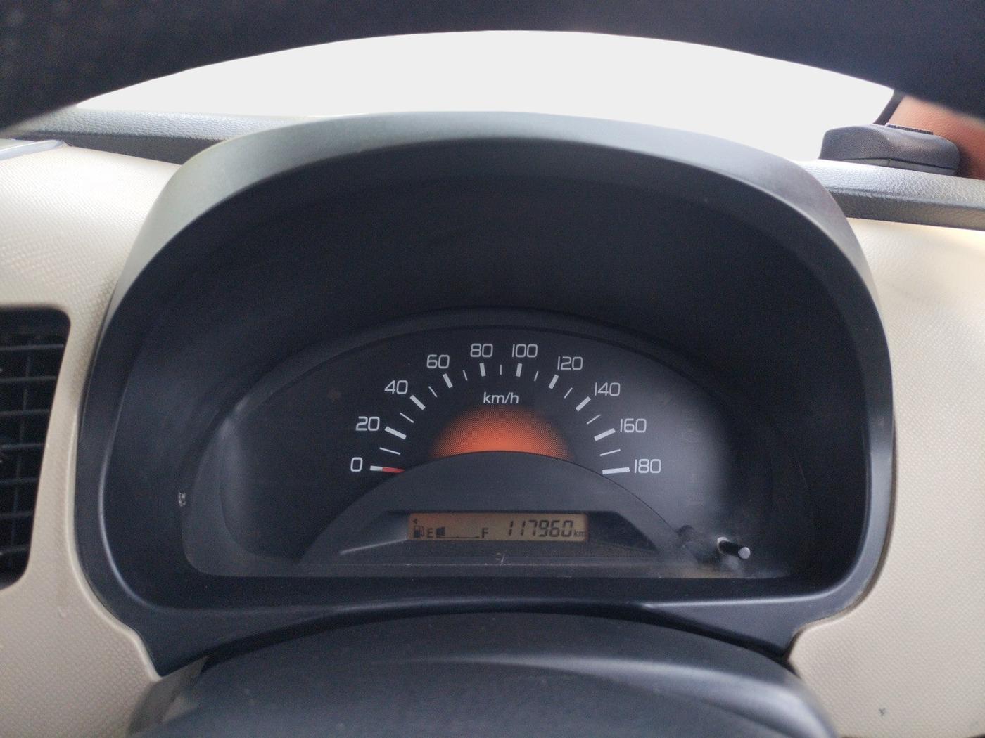 2017 Maruti Wagon R 1.0 LXI CNG, Petrol, Manual, 1,18,200 km, interior