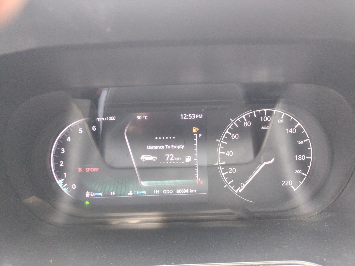 2022 Tata Harrier XZ PLUS 2.0L DARK EDITION, Diesel, Manual, 80,694 km, interior