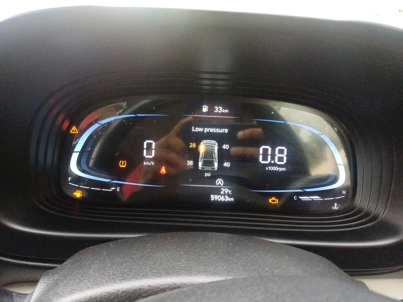 2023 Hyundai VENUE S (O) 1.0 Turbo MT, Petrol, Manual, 59,063 km, interior
