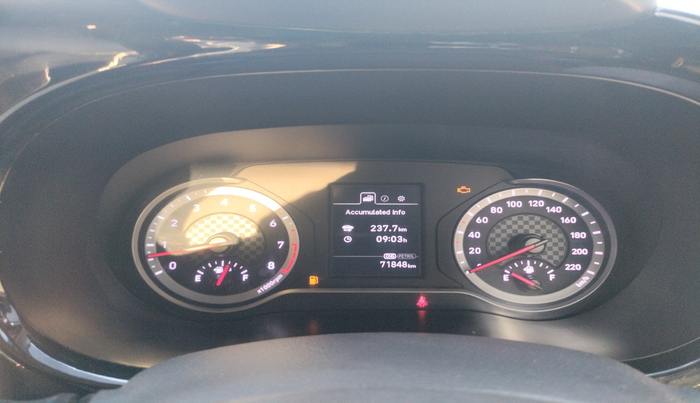 2023 Hyundai AURA SX 1.2 CNG, Petrol, Manual, 71,848 km, interior