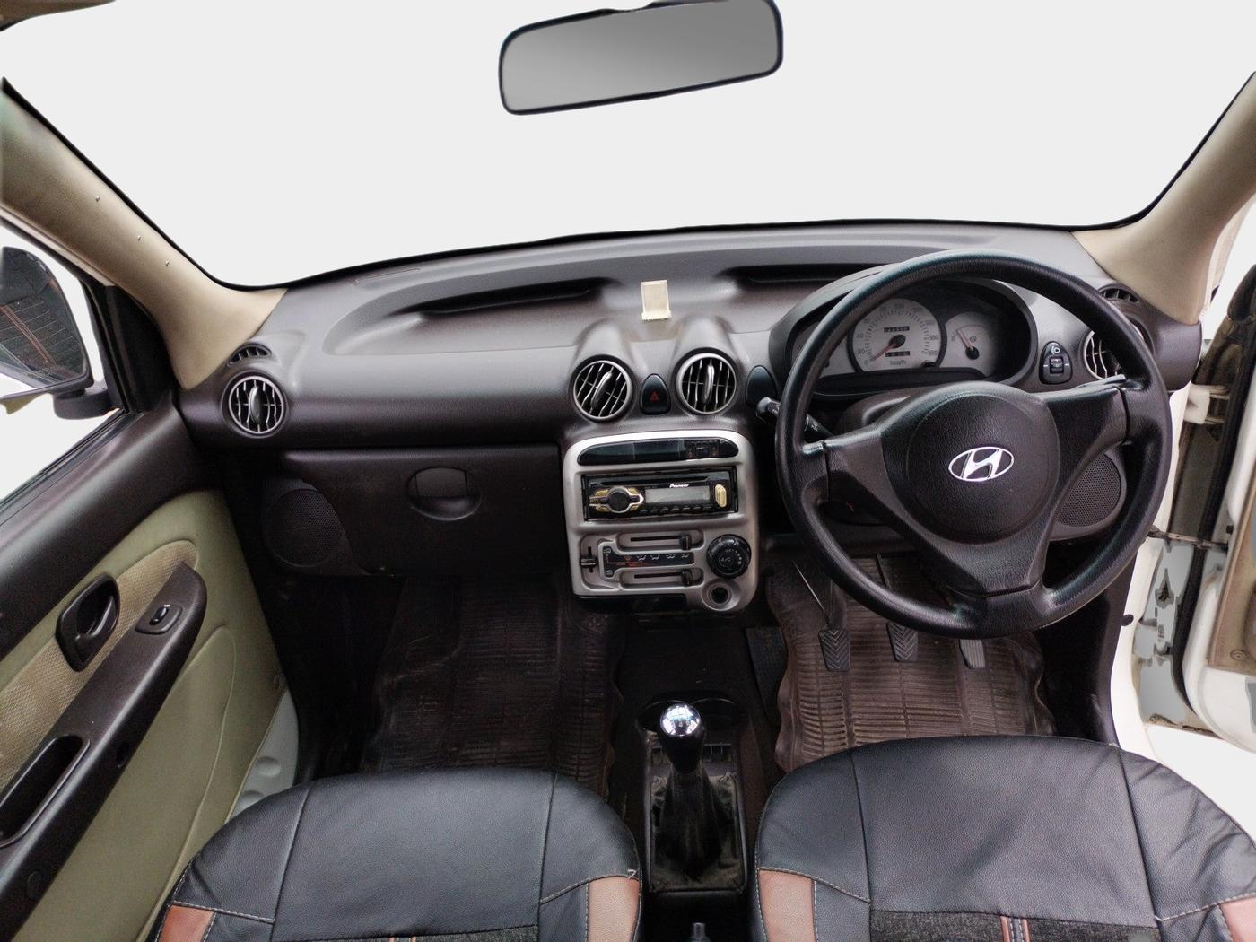 2011 Hyundai Santro Xing GL PLUS LPG, Petrol, Manual, 44,500 km, interior