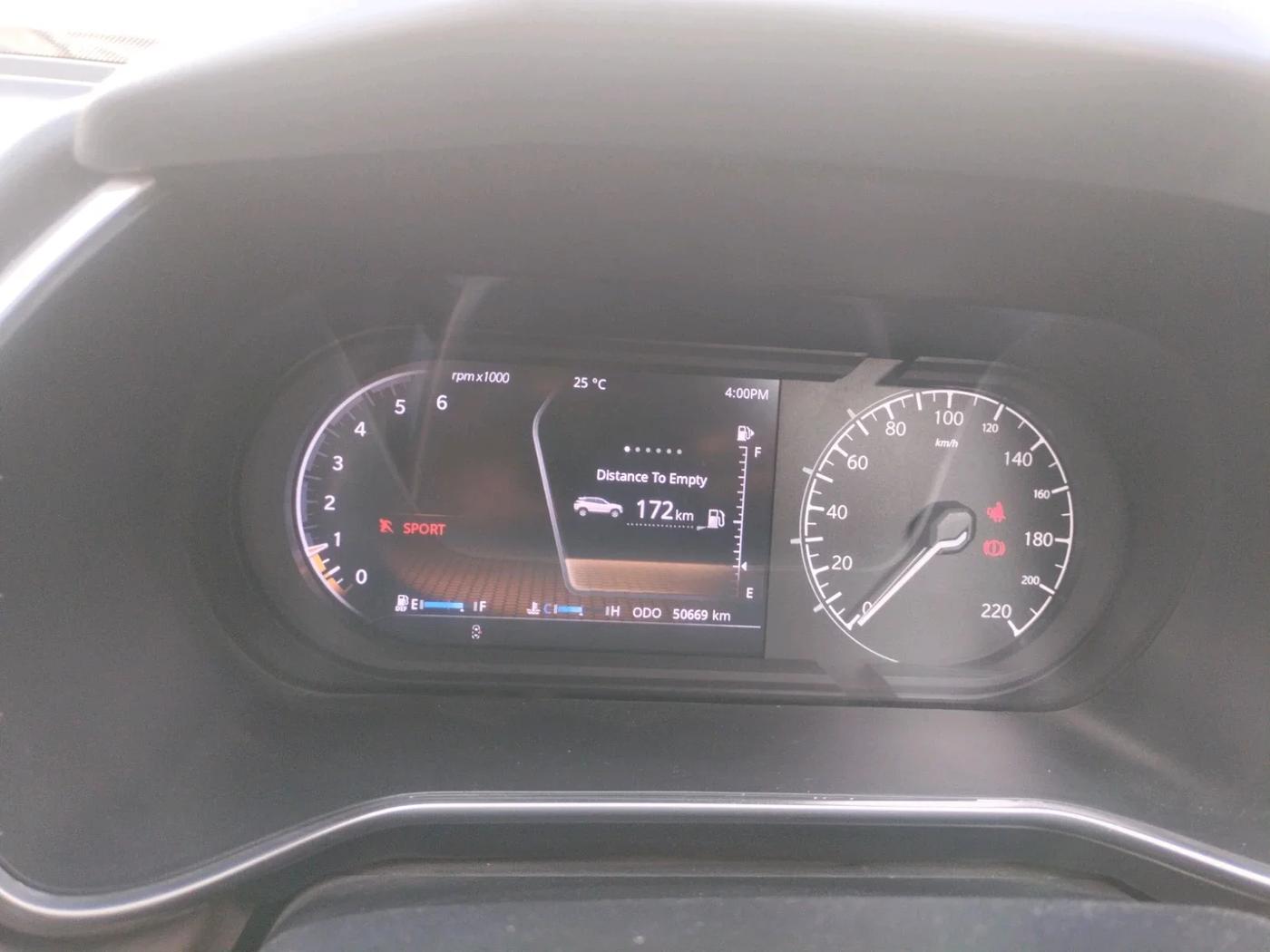 2020 Tata Harrier XZ PLUS 2.0L, Diesel, Manual, 50,669 km, interior