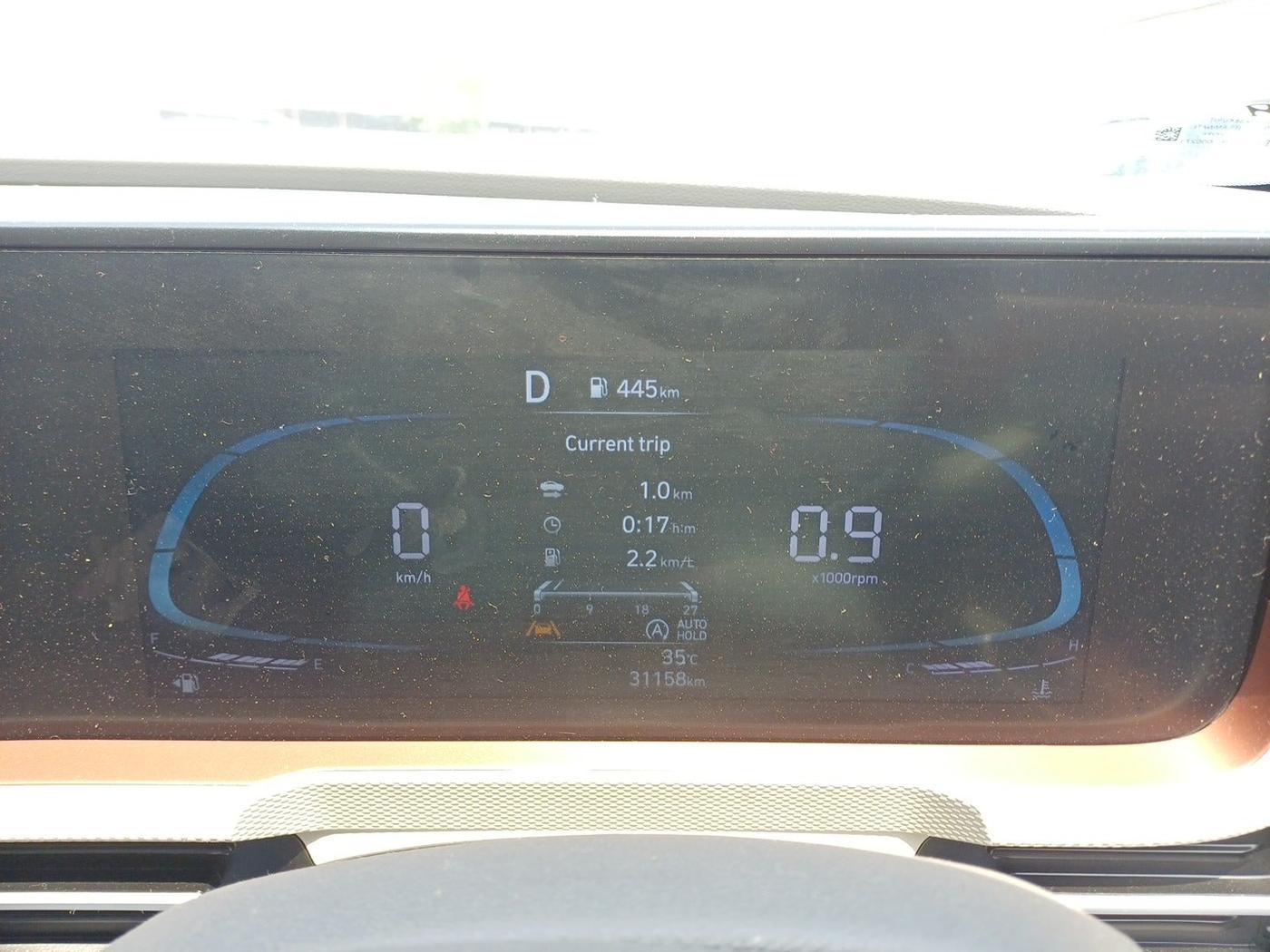 2024 Hyundai Creta SX TECH 1.5 PETROL iVT, Petrol, Automatic, 31,158 km, interior