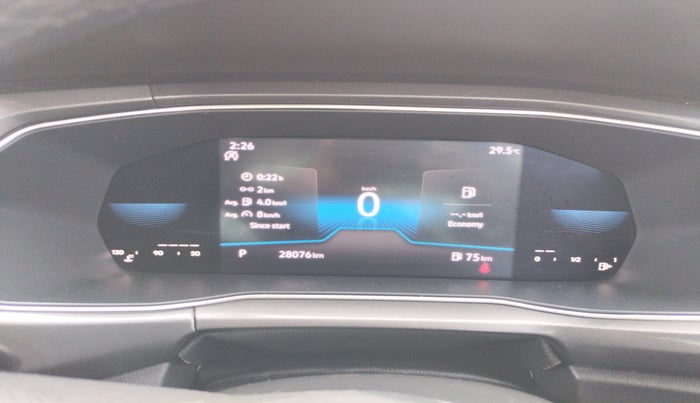 2022 Volkswagen TAIGUN TOPLINE 1.0 TSI AT, Petrol, Automatic, 28,076 km, interior