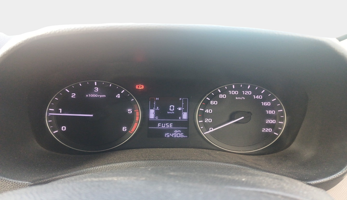 2017 Hyundai Creta SX PLUS 1.6 DIESEL, Diesel, Manual, 1,54,906 km, interior