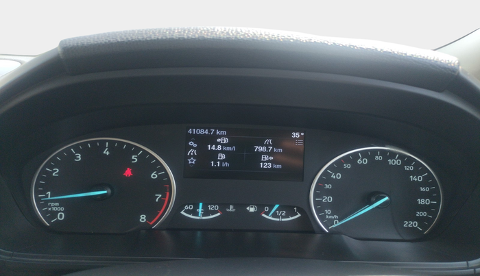 2020 Ford Ecosport TITANIUM + 1.5L PETROL, Petrol, Manual, 4,20,001 km, interior