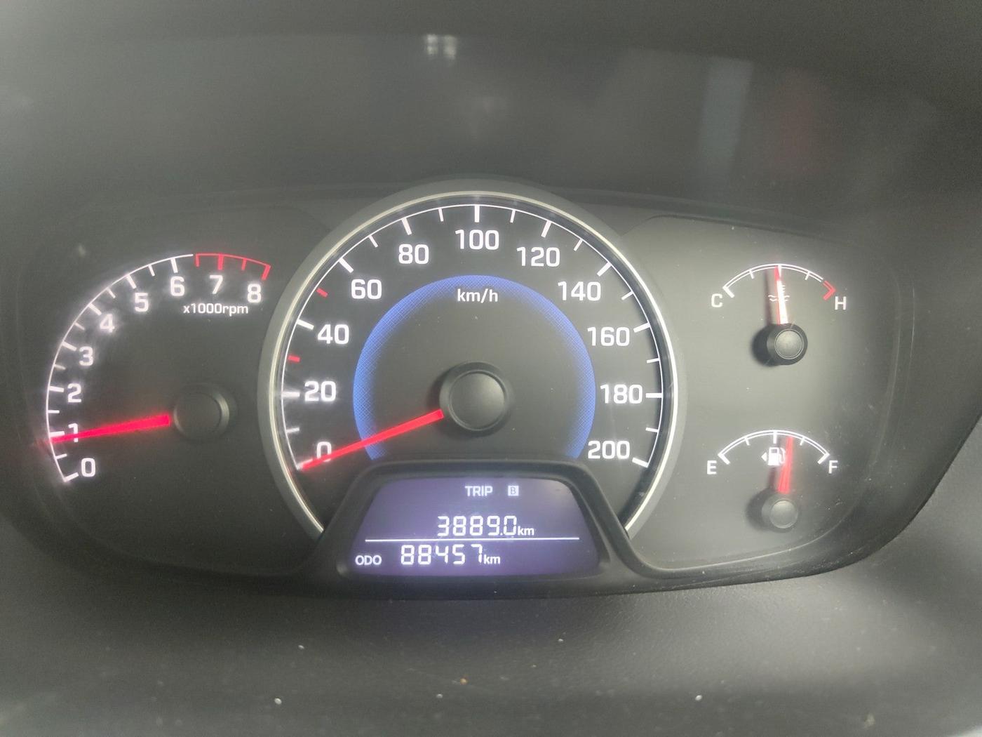 2015 Hyundai Grand i10 ASTA 1.2 KAPPA VTVT, Petrol, Manual, 88,457 km, interior