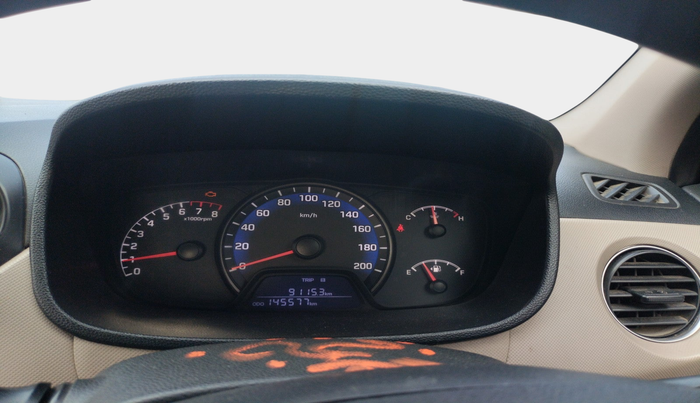 2018 Hyundai Xcent E+, Petrol, Manual, 1,45,577 km, interior
