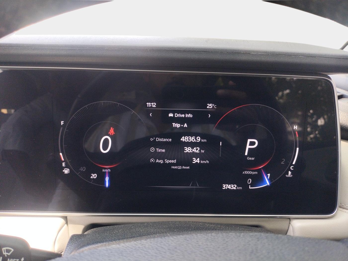 2023 Mahindra XUV700 AX 7 LUXURY P AT 7 STR, Petrol, Automatic, 37,432 km, interior