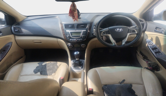 2013 Hyundai Verna FLUIDIC 1.6 VTVT SX, Petrol, Manual, 1,09,796 km, interior