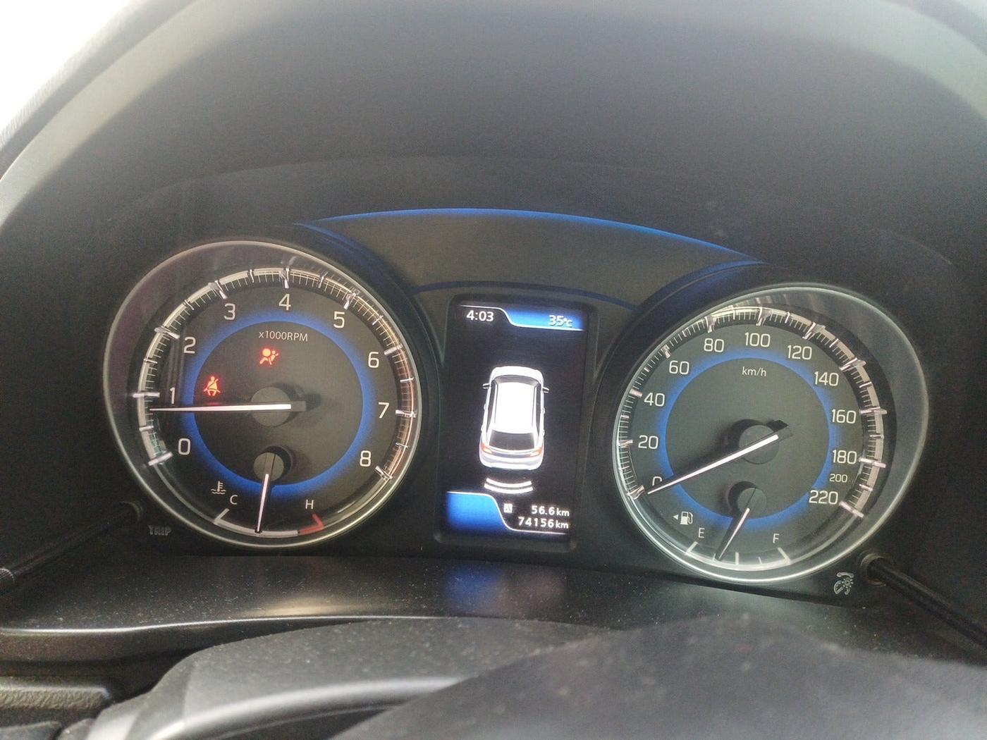 2017 Maruti Baleno ALPHA PETROL 1.2, Petrol, Manual, 74,156 km, interior