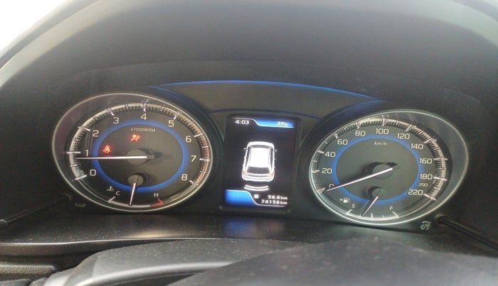 2017 Maruti Baleno ALPHA PETROL 1.2, Petrol, Manual, 74,156 km, interior