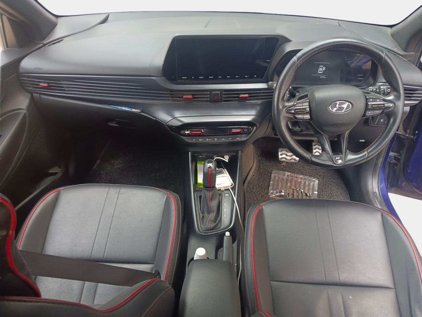 2021 Hyundai NEW I20 N LINE N8 1.0 TURBO GDI DCT DUAL TONE, Petrol, Automatic, 29,705 km, interior