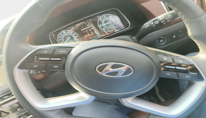 2021 Hyundai ALCAZAR PLATINUM 1.5 MT 7STR, Diesel, Manual, 37,260 km, interior