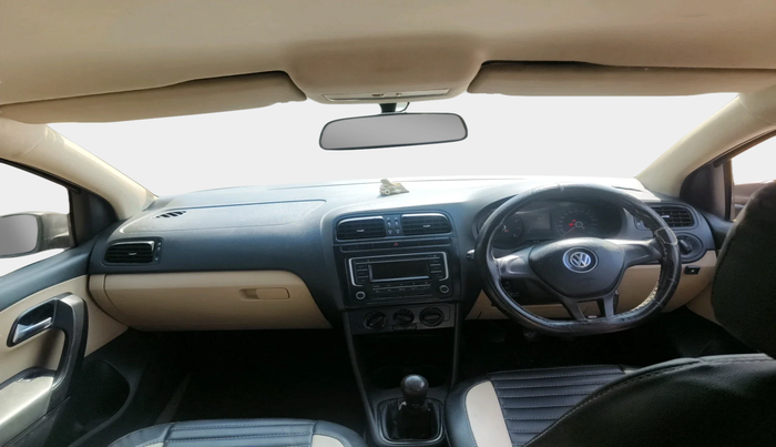 2017 Volkswagen Ameo COMFORTLINE 1.2L, Petrol, Manual, 1,29,296 km, interior