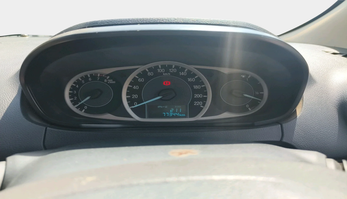 2017 Ford Figo Aspire TITANIUM 1.2 PETROL, Petrol, Manual, 77,344 km, interior