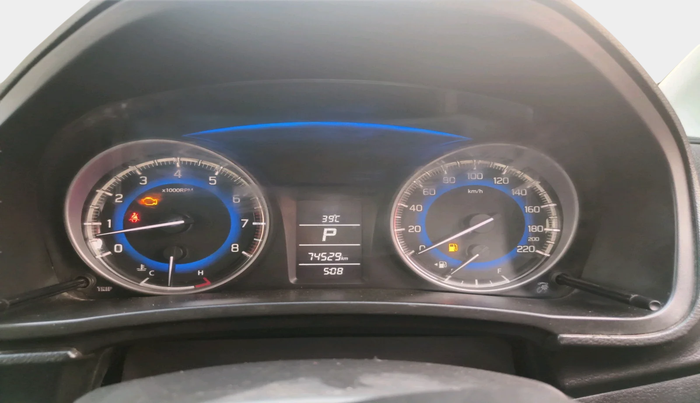 2016 Maruti Baleno DELTA CVT PETROL 1.2, Petrol, Automatic, 74,529 km, interior