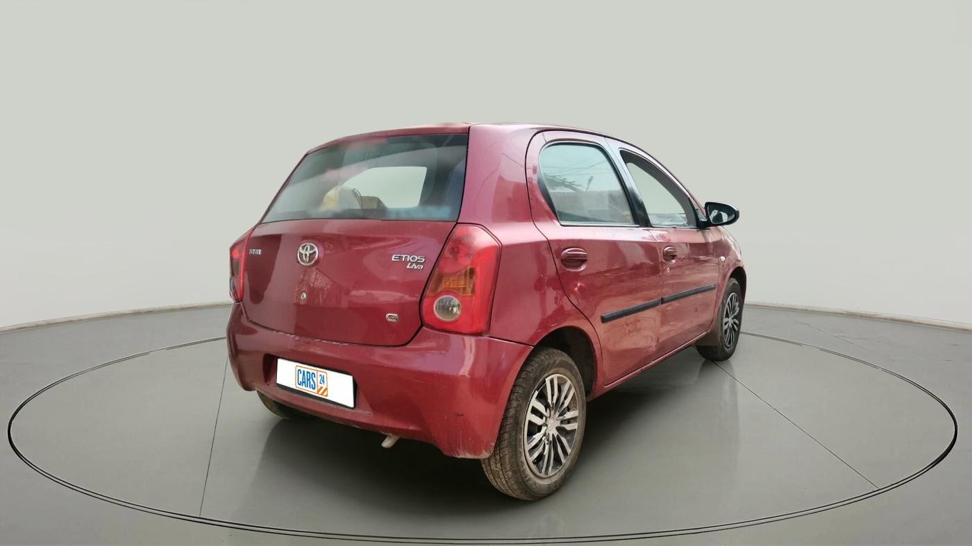 2012 Toyota Etios Liva G, Petrol, Manual, 1,32,765 km, exterior