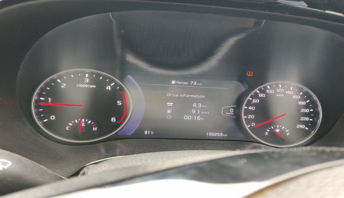 2021 KIA SELTOS HTX PLUS 1.5 DIESEL, Diesel, Manual, 1,50,253 km, interior