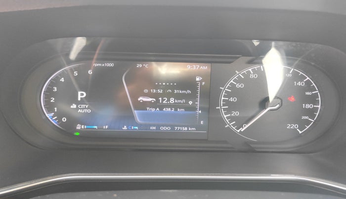 2020 Tata Harrier XZA PLUS 2.0L DUAL TONE, Diesel, Automatic, 77,158 km, interior