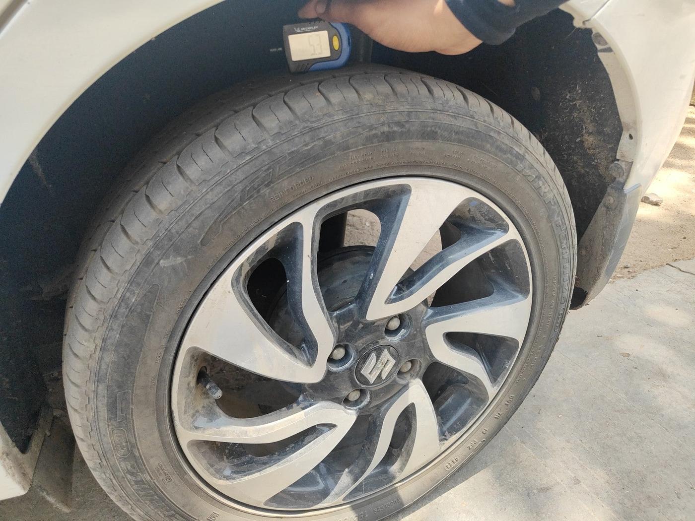 2019 Maruti Baleno ZETA PETROL 1.2, Petrol, Manual, 1,51,474 km, tyre