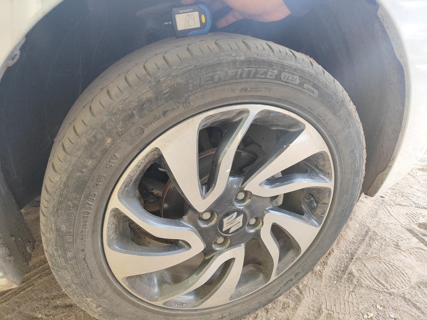 2019 Maruti Baleno ZETA PETROL 1.2, Petrol, Manual, 1,51,474 km, tyre