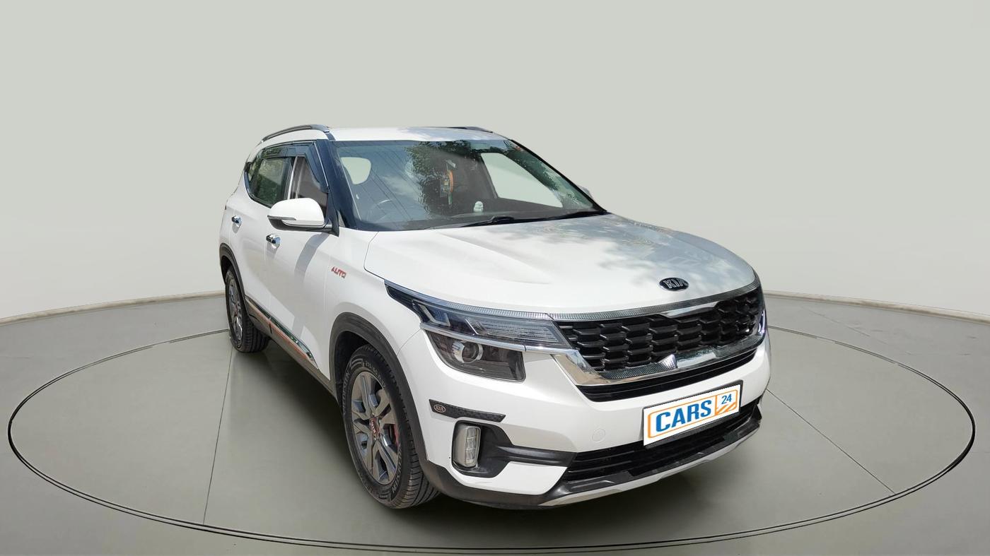 2020 KIA SELTOS HTK PLUS AT 1.5 DIESEL, Diesel, Automatic, 1,24,535 km, exterior