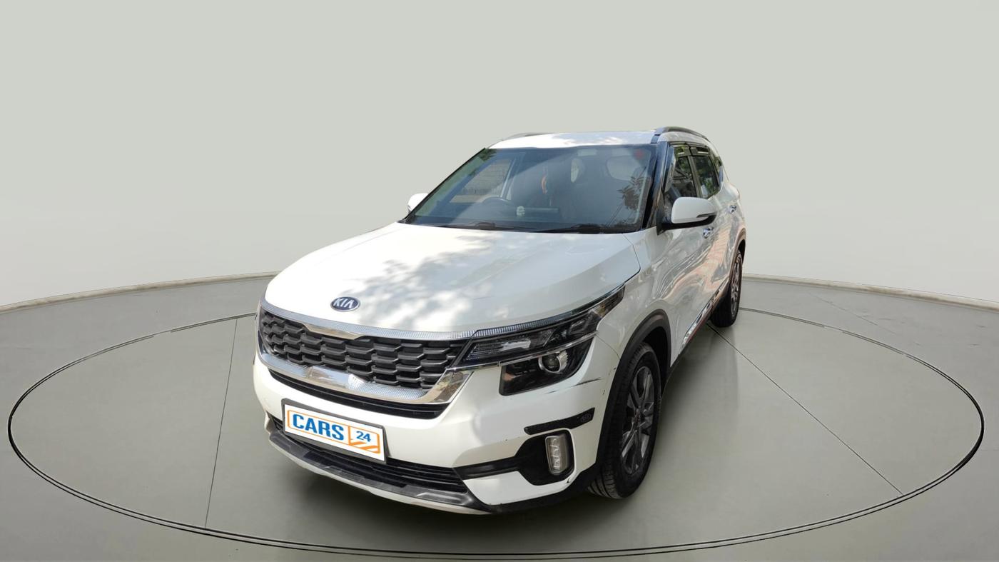 2020 KIA SELTOS HTK PLUS AT 1.5 DIESEL, Diesel, Automatic, 1,24,535 km, exterior
