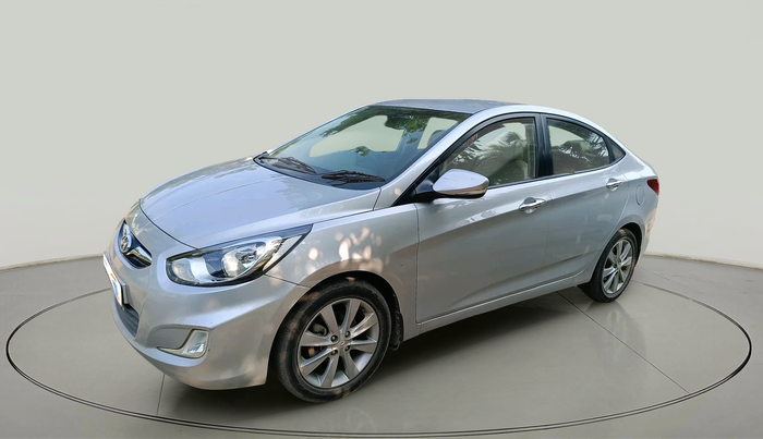 2012 Hyundai Verna FLUIDIC 1.6 VTVT SX AT, Petrol, Automatic, 1,30,760 km, exterior