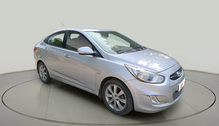 2012 Hyundai Verna FLUIDIC 1.6 VTVT SX AT, Petrol, Automatic, 1,30,760 km, exterior
