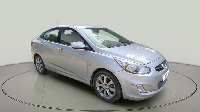 2012 Hyundai Verna FLUIDIC 1.6 VTVT SX AT, Petrol, Automatic, 1,30,760 km, exterior