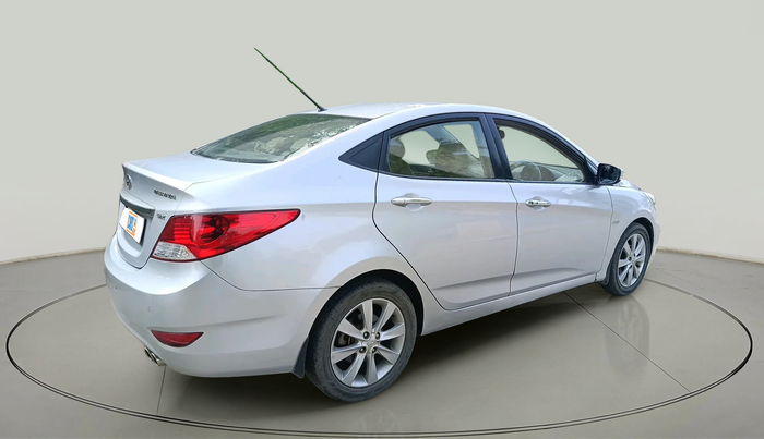 2012 Hyundai Verna FLUIDIC 1.6 VTVT SX AT, Petrol, Automatic, 1,30,760 km, exterior