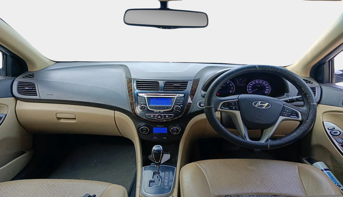 2012 Hyundai Verna FLUIDIC 1.6 VTVT SX AT, Petrol, Automatic, 1,30,760 km, interior