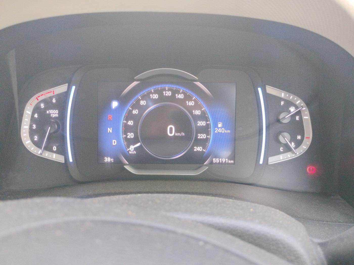 2022 Hyundai Creta SX (O) AT 1.5 DIESEL, Diesel, Automatic, 55,191 km, interior